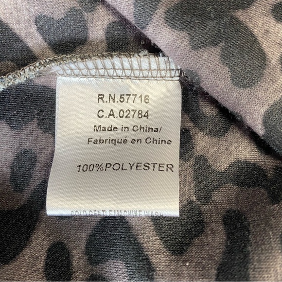 PAPILLON Animal Print Blazer Jacket Size Small - Picture 12 of 12